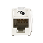 Jack Ultramax Cat6, UTP, Montaje Híbrido en Placa de Pared (Plano y Angulado)...