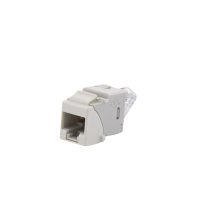 Jack Ultramax Cat6, UTP, Tipo Keystone, Color Blanco, Punch Down SIEMON - Vista 2