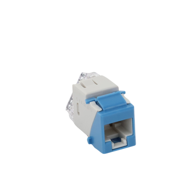 Jack UltraMAX Cat6, UTP, Tipo Keystone, Color Azul, Punch Down SIEMON - Vista 3