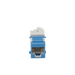 Jack UltraMAX Cat6, UTP, Tipo Keystone, Color Azul, Punch Down SIEMON - Vista 4