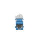 Jack UltraMAX Cat6, UTP, Tipo Keystone, Color Azul, Punch Down SIEMON - Vista 4