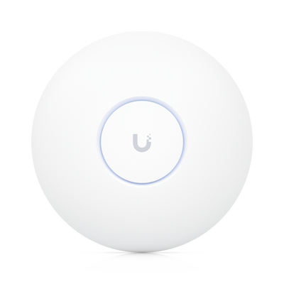 Access Point UniFi U7 Pro Max con 8 streams espaciales / para Techo o Pared / Tribanda (2.4/5/6GHz) / Radio Dedicado a Esc...
