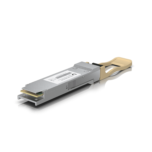 UBIQUITI - UACC-OM-QSFP28-SR4 - Transceiver de Fibra Óptica / Multimodo / Conector MPO 1x12 / Longitud de Onda TX-RX 850 nm / 100 Gbps / Consumo 2.5W / Distancia 100