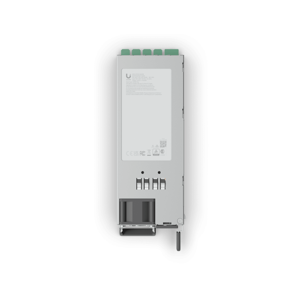 UBIQUITI - UACC-PSU-54V-600W - UniFi Enterprise Fuente de Alimentación / 600W / 54.5V a 11A / Acero SGCC / NDAA Compliant / Compatibilidad con switch ECS-48-PoE