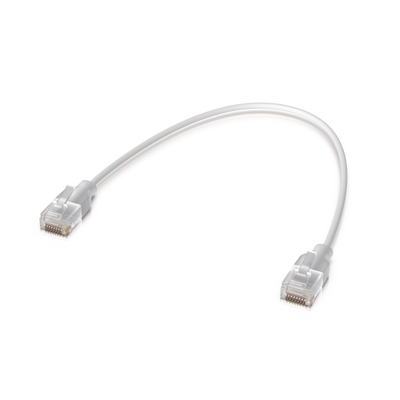 Pack de 24 Patchcords UniFi Etherlighting? de 15 cm (5.91 Pulgadas), hasta 10G / Soporta hasta PoE+++ / Conector RJ45 Tran...