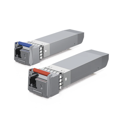 UFiber Módulo SFP+, transceptor MiniGibic MonoModo 10 Gbps, distancia 10 km, un conector LC. Incluye 2 piezas UBIQUITI - V...