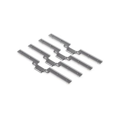Kit de apilamiento/stack para unir 2 racks UniFi modelo U-RACK-6U-TL, para lograr un rack de 12 UR. No incluye los racks U...