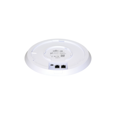 Access Point UniFi doble banda 802.11ac Wave 2 MU-MIMO 4X4, airView, airTime, hasta 500 clientes, antena Beamforming, PoE ...