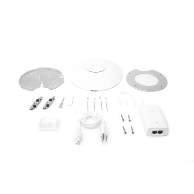 Access Point UniFi 3 Quad-radio MU-MIMO4x4 802.11ac Wave 2 con radio dedicado para seguridad WIPS contra intrusos, hasta 1...
