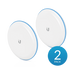 Kit UniFi Building Bridge de 1+ Gbps en 60 GHz con radio redundante en 5 GHz, alcance de hasta 500 m - UBIQUITI