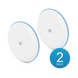 Kit UniFi Building Bridge de 1+ Gbps en 60 GHz con radio redundante en 5 GHz, alcance de hasta 500 m - UBIQUITI