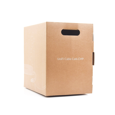 Bobina de cable UTP Plenum (CMP) UniFi, Cat6, Color blanco, 23 AWG, 305m para interior UBIQUITI - Vista 4