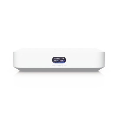 UCG Max Cloud Gateway de 2.5 GbE Compacto con Soporte para hasta 30 Dispositivos UniFi, 300+ Clientes, Enrutamiento IPS de...