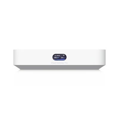UCG Max Cloud Gateway de 2.5 GbE Compacto con Soporte para hasta 30 Dispositivos UniFi, 300+ Clientes, Enrutamiento IPS de...