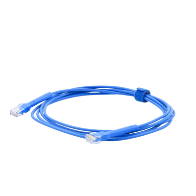 UniFi Ethernet Patch Cable Cat6 de 2 Metros (6.56 Pies), Color Azul UBIQUITI - Vista 3