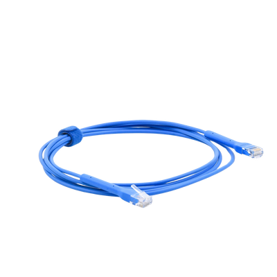 UniFi Ethernet Patch Cable Cat6 de 2 Metros (6.56 Pies), Color Azul UBIQUITI - Vista 4