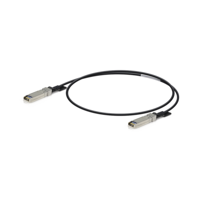Jumper de 1 metro para conexión directa SFP+ hasta 10 Gbps - UBIQUITI