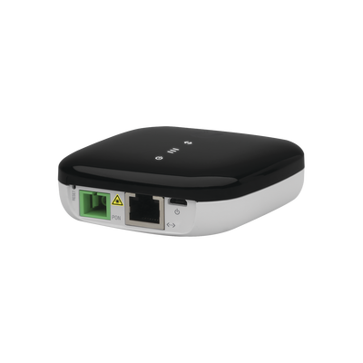 UFiber loco GPON ONU, Unidad de red óptica con 1 puerto WAN GPON (SC/APC) + 1 puerto LAN Gigabit Ethernet UBIQUITI - Vista 2