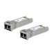 UFiber Módulo SFP+ 10G, transceptor MiniGibic MultiModo 10 Gbps, distancia 300m, conectores LC, paquete de 2 piezas - UBIQ...