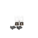 UFiber Módulo SFP, transceptor MiniGibic MultiModo 1.25 Gbps, distancia 550m, conectores LC, paquete de 2 piezas UBIQUITI ...