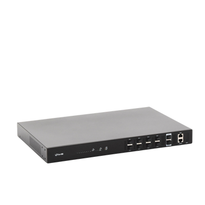 UFiber GPON OLT, Terminal de línea óptica hasta 1024 ONUs concurrentes, con 8 puertos SFP GPON + 2 puertos SFP+ 10 G UBIQU...