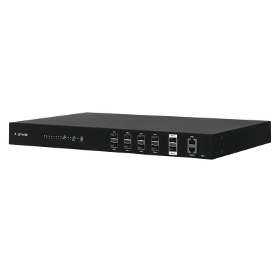 UFiber GPON OLT, Terminal de línea óptica hasta 1024 ONUs concurrentes, con 8 puertos SFP GPON + 2 puertos SFP+ 10 G - UBI...