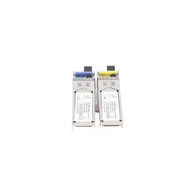 UFiber Módulo SFP, transceptor MiniGibic MonoModo 1.25 Gbps, distancia 3km, un conector LC, incluye 2 tranceptores UBIQUIT...