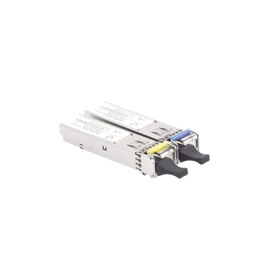 UFiber Módulo SFP, transceptor MiniGibic MonoModo 1.25 Gbps, distancia 3km, un conector LC, incluye 2 tranceptores UBIQUIT...