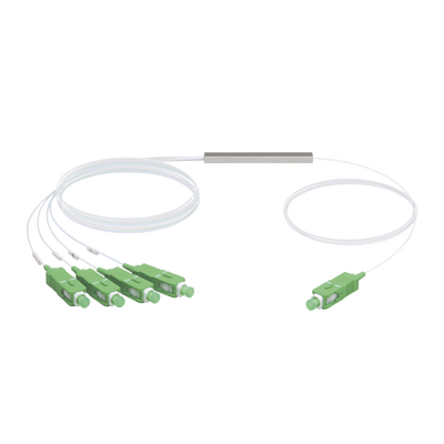UFiber Splitter (Divisor Óptico) PLC 1 x 4, con conectores SC/APC - UBIQUITI