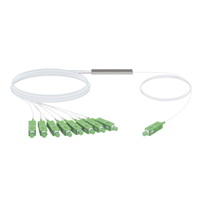UFiber Splitter (Divisor Óptico) PLC 1 x 8, con conectores SC/APC - UBIQUITI