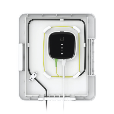 Ubiquiti Fiber Outdoor Terminal Box para Exterior Resistente a la Intemperie para Protección de Dispositivos Fiber, Apta p...