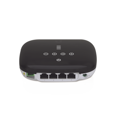 UFiber WiFi 802.11n GPON ONU, Unidad de red óptica con 1 puerto WAN GPON (SC/APC) + 4 puertos LAN Gigabit Ethernet UBIQUIT...