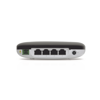 UFiber WiFi 802.11n GPON ONU, Unidad de red óptica con 1 puerto WAN GPON (SC/APC) + 4 puertos LAN Gigabit Ethernet UBIQUIT...