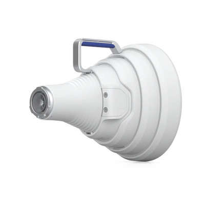 Antena Sectorial 30° tipo Horn para Multipunto, 19.5 dBi. Rango extendido 5.15 - 6.875 GHz. Alto aislamiento al ruido. Com...