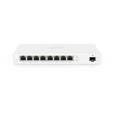 UISP Router Gigabit PoE Pasivo con 8 Puertos para Implementaciones MicroPoP y Redes Seguras UBIQUITI - Vista 3