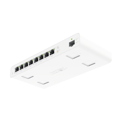 UISP Switch Gigabit PoE Pasivo de Capa 2 con 8 Puertos para Implementaciones MicroPoP UBIQUITI - Vista 3