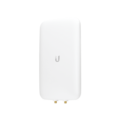 Antena sectorial simétrica UniFi, doble banda con apertura de 90° en 2.4 GHz (10 dBi) y 45° en 5 GHz (15dBi) - UBIQUITI