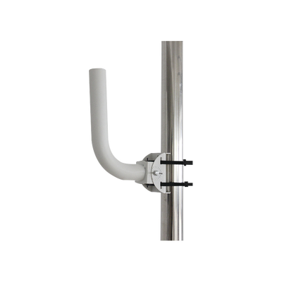Montaje universal flexible para instalación en poste o pared, compatible con equipos Ubiquiti, Mimosa, Cambium y Altai TXP...