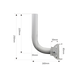 Montaje universal flexible para instalación en poste o pared, compatible con equipos Ubiquiti, Mimosa, Cambium y Altai TXP...