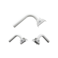 Montaje universal flexible para instalación en poste o pared, compatible con equipos Ubiquiti, Mimosa, Cambium y Altai - T...