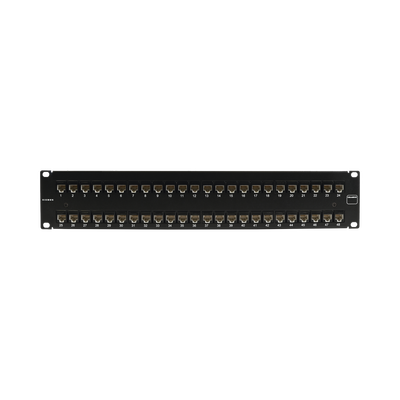 Patch Panel Ultramax. UTP, Precargado con Jacks Cat6A, 48 Puertos, Plano, 2U - SIEMON