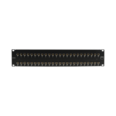 Patch Panel Ultramax. UTP, Precargado con Jacks Cat6, 48 Puertos, Plano, 2U - SIEMON
