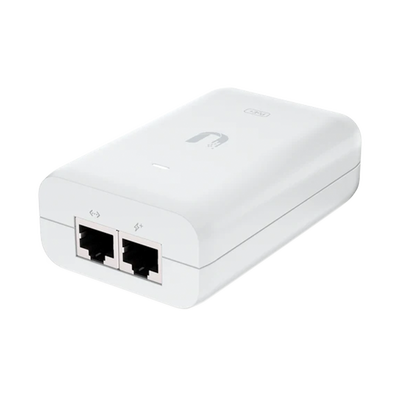 Adaptador PoE Ubiquiti (48 VDC, 0.65A) puerto Gigabit, ideal para equipos UniFi UBIQUITI - Vista 6