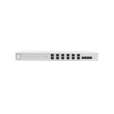 UniFi Switch 16 XG, Capa 2 de 12 puertos SFP+ 10 Gb + 4 puertos 10G Base-T (RJ-45) UBIQUITI - Vista 2