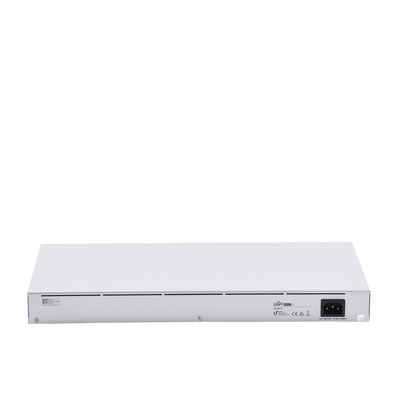 UniFi Switch USW-24, Capa 2 de 24 puertos 10/100/1000 Mbps + 2 puertos 1G SFP, pantalla informativa UBIQUITI - Vista 6