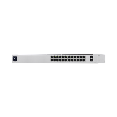 UniFi Switch USW-24-POE Gen2, Capa 2 de 24 puertos (16 puertos PoE 802.3af/at + 8 puertos Gigabit) + 2 puertos 1G SFP, 95W...