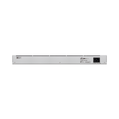 UniFi Switch USW-48-POE, Capa 2 de 48 puertos (32 puertos PoE 802.3af/at + 16 puertos Gigabit) + 4 puertos 1G SFP, 195W, p...