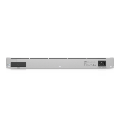 UniFi Switch Empresarial Capa 3 de 24 puertos PoE 802.3af/at (12 puertos 2.5G y 12 puertos 1G) + 2 puertos 1/10G SFP+, 400...