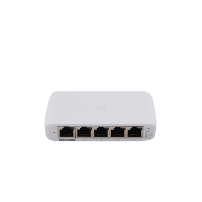 Switch UniFi Administrable Compacto de 5 Puertos 10/100/1000 Mbps, soporta entrada de PoE 802.3af/at UBIQUITI - Vista 5