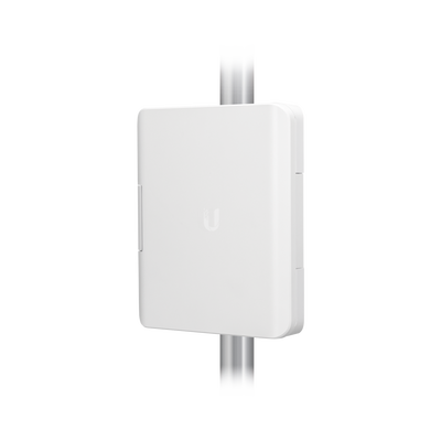 Kit Adaptador para Switch USW-Flex resistente para exterior de montaje en poste, incluye inyector POE-50-60W UBIQUITI - Vi...